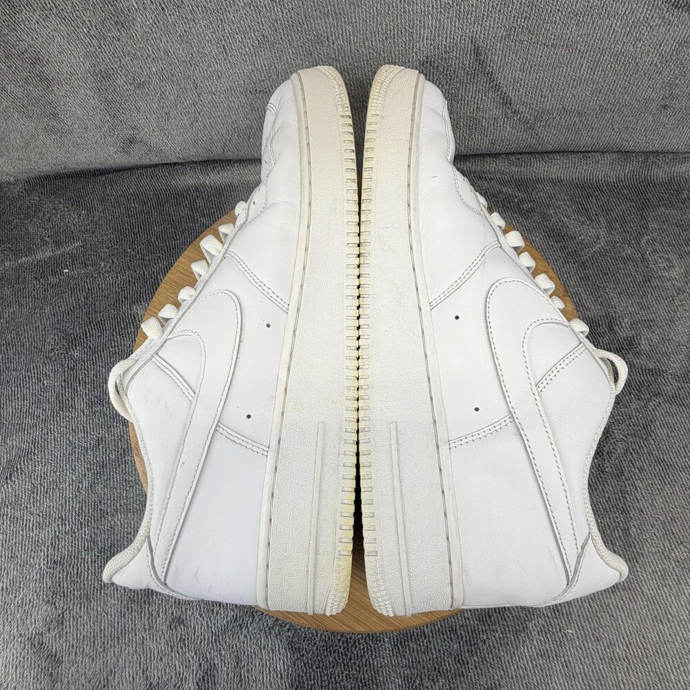 Nike Air Force 1 Low Shoes Mens Size 12 White Leather Low Top CW2288-111 - Picture 6 of 10